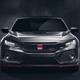 The concept version of the 2018 Honda Civic Type R. Image via Honda